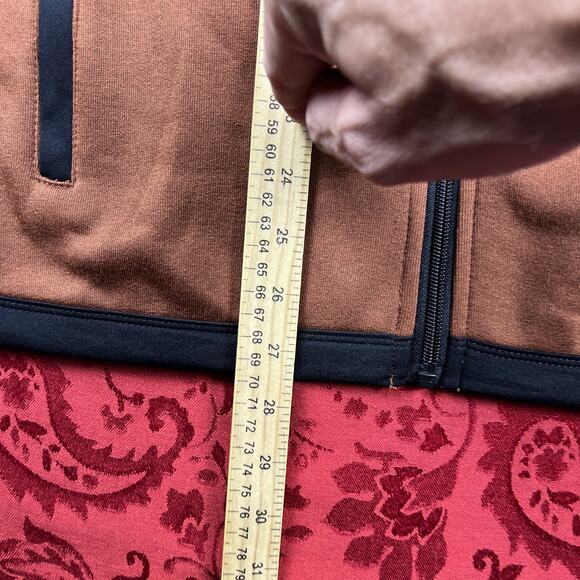 Powder River Outfitters Softshell‎ Vest Men L Brown Rock&Roll/Music Fest NWT - Picture 9 of 12